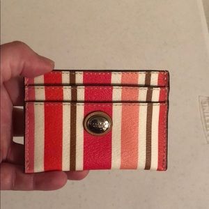 NWT COACH CARD CASE F62388